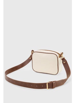 Tekno Trust Beige Women Soft Cream Canvas Bag 219 0 -1 L 1'li Basic Casual/daily 100% Polyester Type4 Woven All  - Image 3