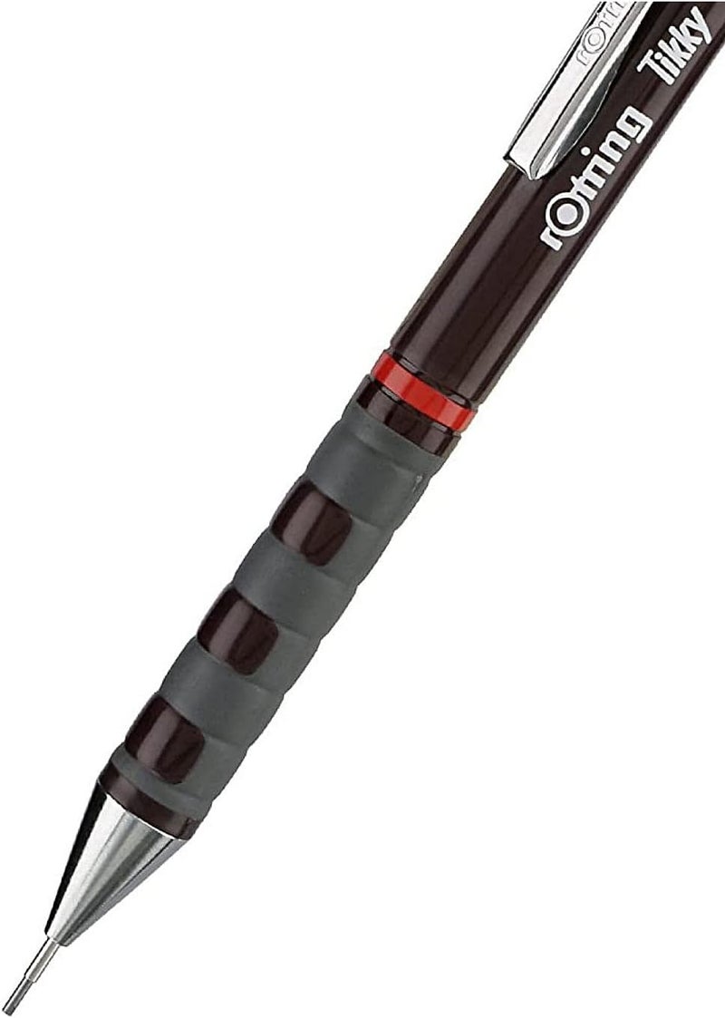 rOtring Tikky Mechanical Pencil, 0.7 mm, Burgundy - Precision Writing Tool - Image 3
