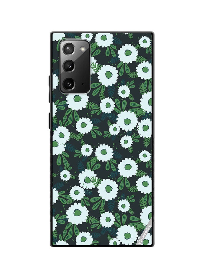 VR CREATIVE Protective Case Cover For Samsung Galaxy Note20 5G Floral Pattern Based On Traditional Folk Art Ornaments Design Multicolour - Image 1