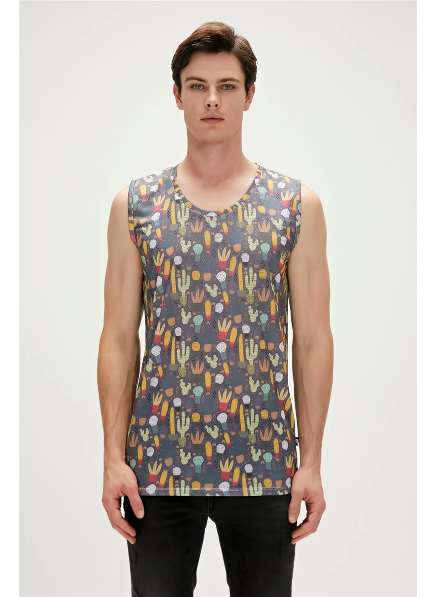 Bad Bear AREOLE TANK-TOP GREEN Men's Undershirt 23.01.23.008-C02