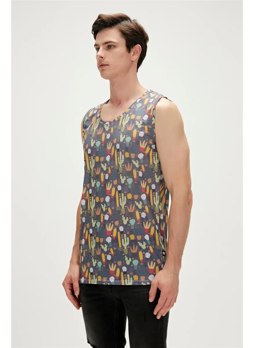 باد بير AREOLE TANK-TOP GREEN Men's Undershirt 23.01.23.008-C02