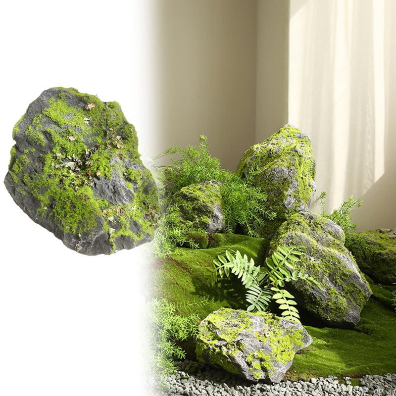 صخور مغطاة خفيفة الوزن مقاس 17x17x12 سم لمشاريع الفصل الدراسي لترتيبات النباتات DIY - Image 5