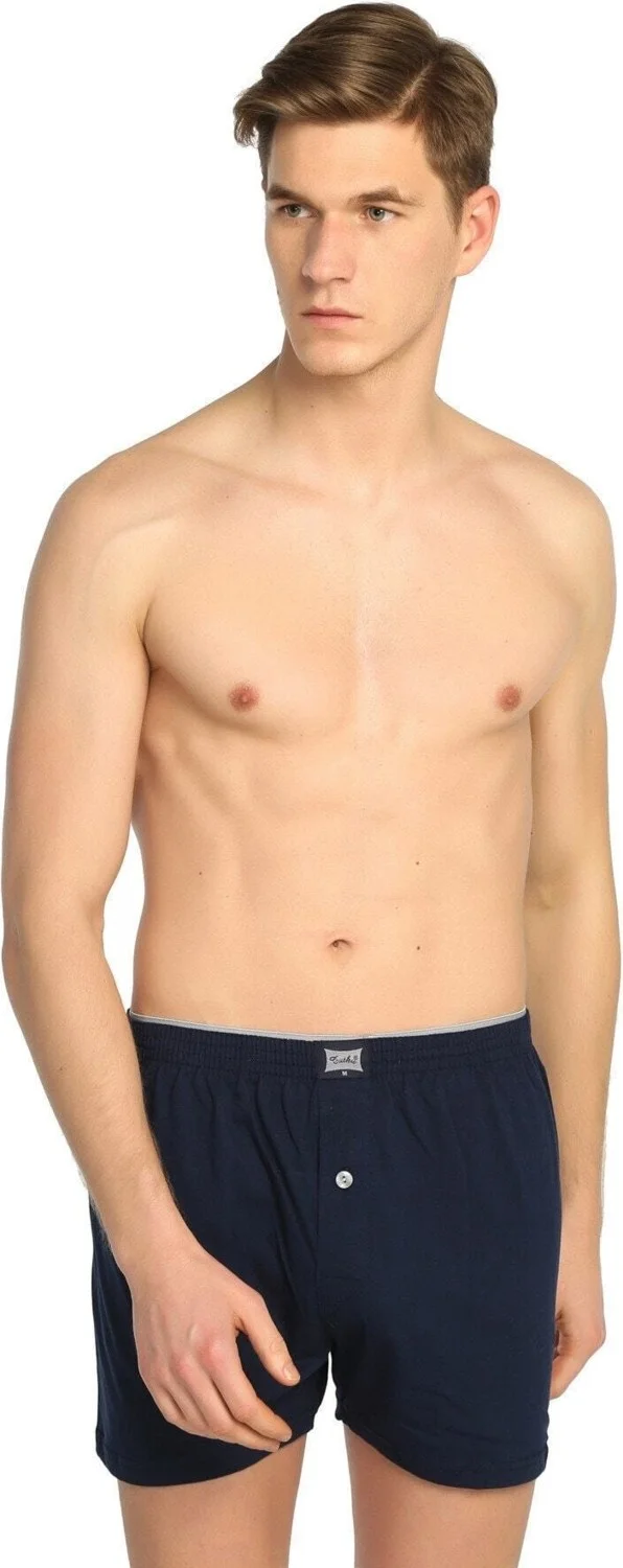 Katmirra Men's Combed Cotton Towel Waist Boxer Mixed Color 8 Pack Ktmr-Passion