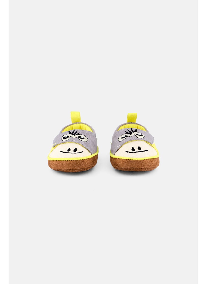 TOMS Toddlers Boy Pinto Slip On Shoes, Grey Combo  - Image 2