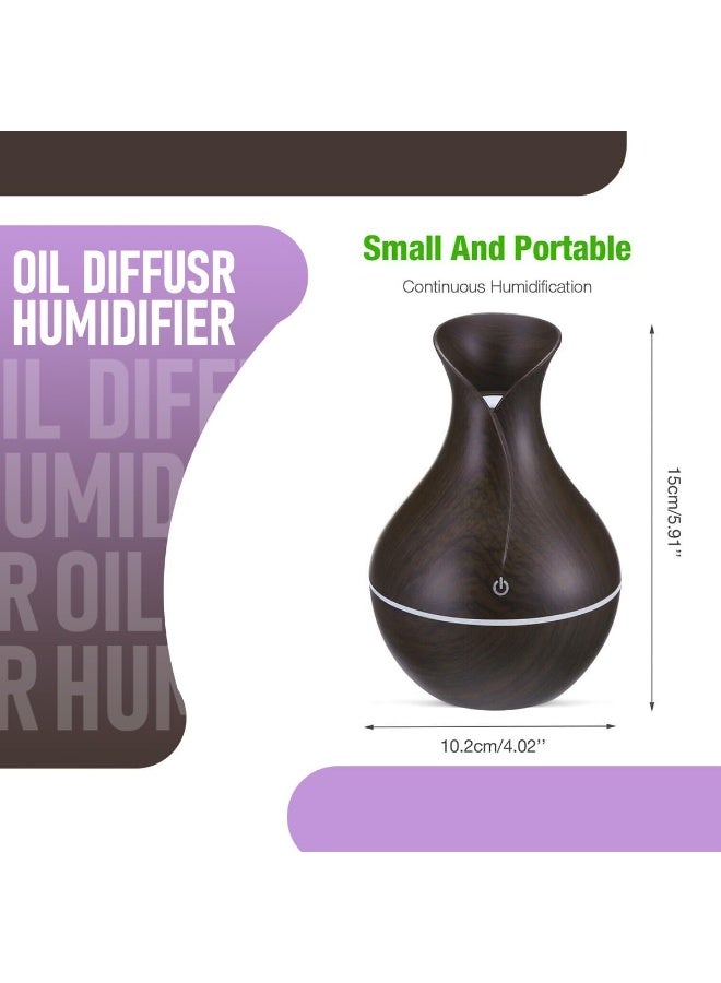 Small Vase Humidifier JSQ07 - Brown - Image 3