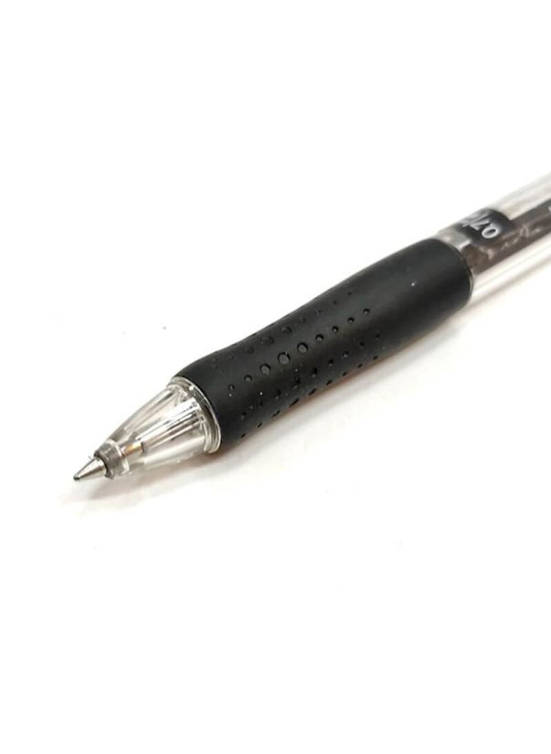 Uniball 1-Piece laknock Ballpoint Pen 0.7mm Tip Black Ink  - Image 2