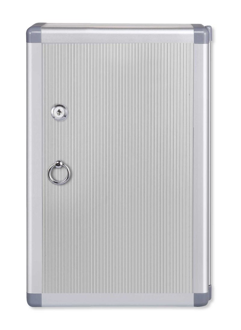 FIS علبة مفاتيح FIS ألومنيوم B1024، مقاس 325x210x63 مم، سعة 24 مفتاحًا - FSKCW-B1024  - Image 3