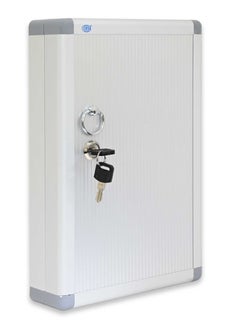 FIS علبة مفاتيح FIS ألومنيوم B1024، مقاس 325x210x63 مم، سعة 24 مفتاحًا - FSKCW-B1024  - Image 1