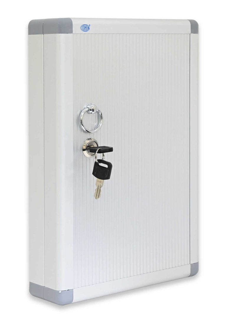 FIS علبة مفاتيح FIS ألومنيوم B1024، مقاس 325x210x63 مم، سعة 24 مفتاحًا - FSKCW-B1024  - Image 1