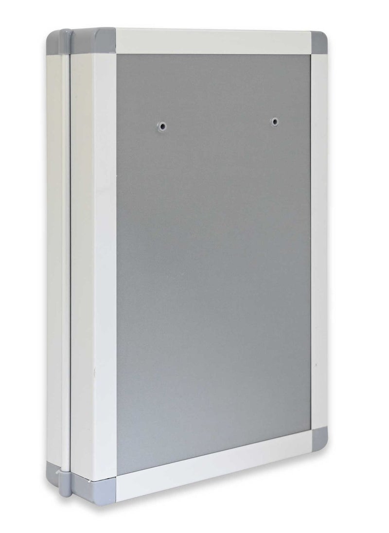 FIS علبة مفاتيح FIS ألومنيوم B1024، مقاس 325x210x63 مم، سعة 24 مفتاحًا - FSKCW-B1024  - Image 4