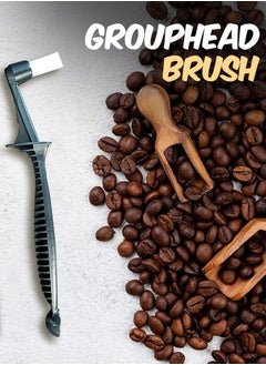 Rattleware Rattleware Espresso Machine Group Head Cleaning Brush - 7” Coffee Machine Brush with Drip Guard, Perfect for Barista Backflushing & Maintenance, Durable and Heat-Resistant Tool for Home, Café & Commercial Use  - Image 4