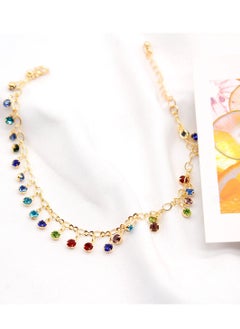 Beauenty Ladylike Rhinestone Chain Anklet  - Image 3