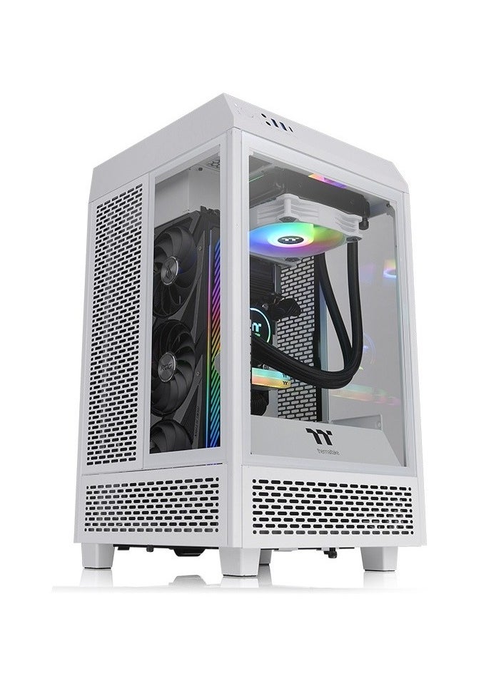 NANOTECH Snow Edition Gaming PC - Intel Core i5-12400F Processor, 6 Cores & 12 Threads, DDR5 32GB (2*16) 6000MHz Ram, Nvidia GeForce RTX 3060 OC Edition 8GB GDDR6 Graphics Card, 1TB NVMe M.2 SSD, 2 Fan AIO Liquid Cooler, 650W 80 Plus Power Supply, Windows 11 Pro | Wi-Fi  - Image 2