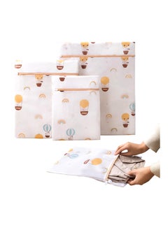 KASTWAVE 3 Pcs Travel Laundry Bags for Dirty Clothes,  Laundry Bags for Washing Machine, Delicates Wash Bag, Cute Laundry Bag Fine Mesh for Delicates Blouse Underwear Bra Lingerie Baby Clothes  - Image 1