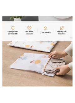 KASTWAVE 3 Pcs Travel Laundry Bags for Dirty Clothes,  Laundry Bags for Washing Machine, Delicates Wash Bag, Cute Laundry Bag Fine Mesh for Delicates Blouse Underwear Bra Lingerie Baby Clothes  - Image 3