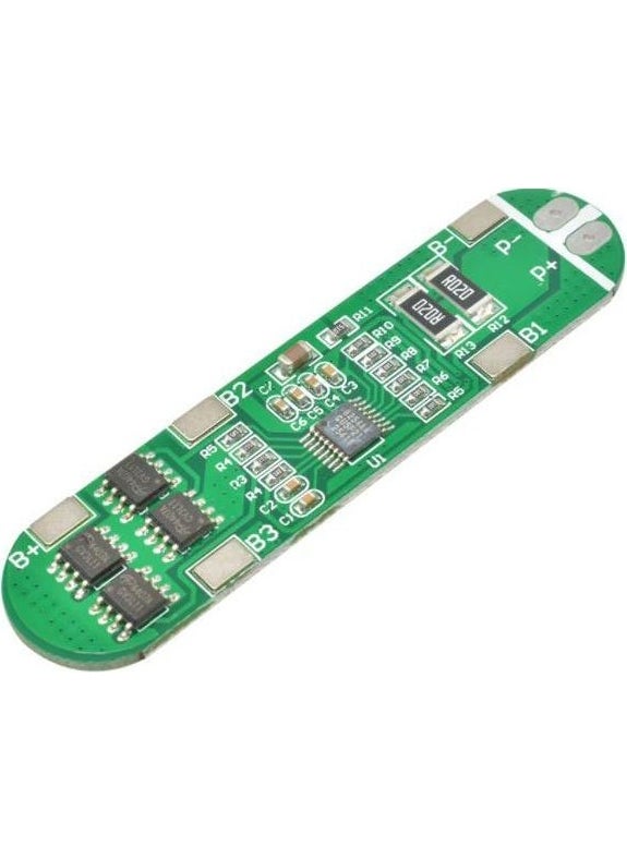 Hobi Mekatronik - Hobby Mechatronics 4s 10A Bms 16.8V 18650 Lithium Lipo Battery Charging Protection Module - Image 1