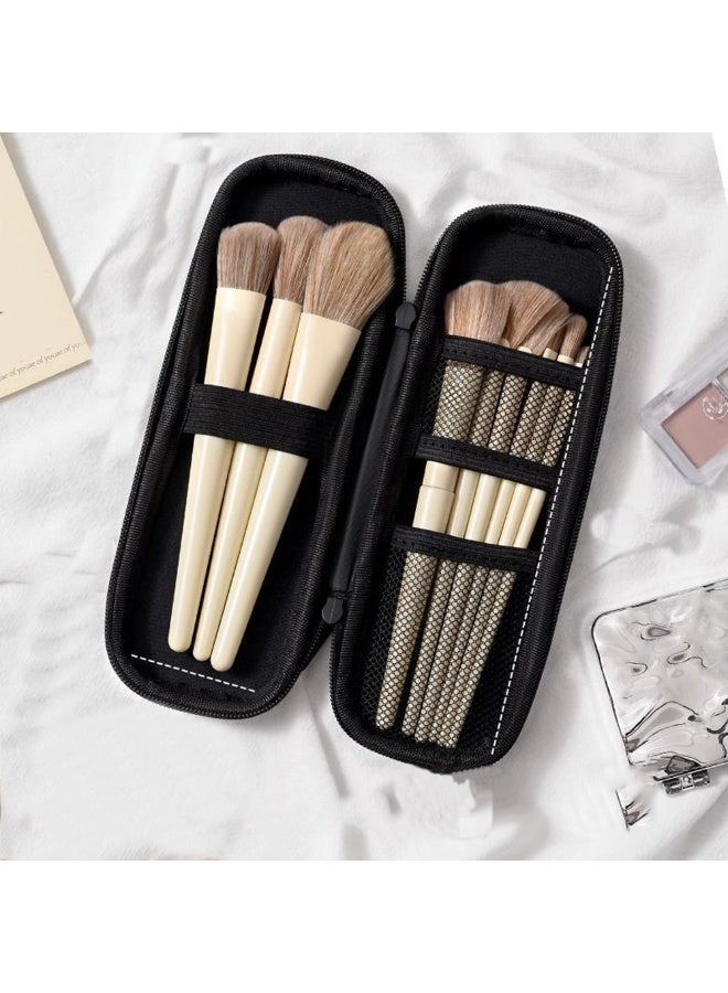 1pcs Makeup Brush Holder, Makeup Brush Organizer, Travel Cosmetic Bags Pouch for Women Cosmetic Brushes Makeup Artist （Brushes Not included） - Image 2