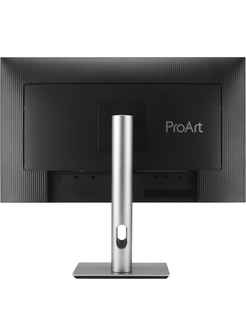 ASUS ProArt Display PA278QV Gen2 (PA278QGV) Professional Monitor – 27-inch, IPS, QHD (2560 x 1440), 120Hz, Light Sync, ergonomic stand, VESA MediaSync, Green Sustainability - Grey Silver - Image 4