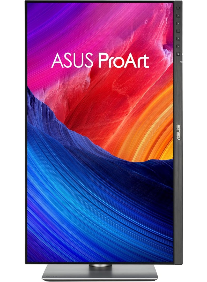 ASUS ProArt Display PA278QV Gen2 (PA278QGV) Professional Monitor – 27-inch, IPS, QHD (2560 x 1440), 120Hz, Light Sync, ergonomic stand, VESA MediaSync, Green Sustainability - Grey Silver - Image 3