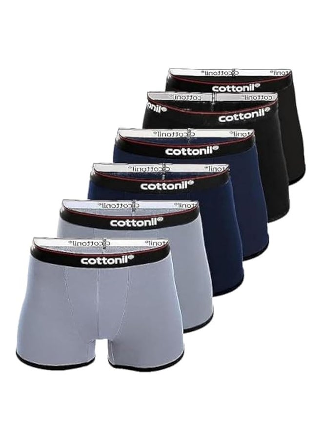 COTTONIL Cottonil Set of 6 Everyday Boxer 0633 