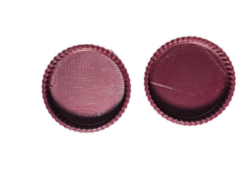 Pinak Hast 2pcs Lens Cap Suitable for DJI Osmo Action 5 pro, Action 4, 3, Flexible Lens Protector, Lens Cover, Protective Accessories Compatible with Action 5 Pro, Prevent Scratches Dust (Burgundy) - Image 4