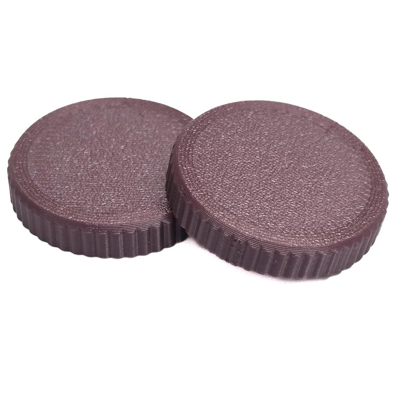 Pinak Hast 2pcs Lens Cap Suitable for DJI Osmo Action 5 pro, Action 4, 3, Flexible Lens Protector, Lens Cover, Protective Accessories Compatible with Action 5 Pro, Prevent Scratches Dust (Burgundy) - Image 1