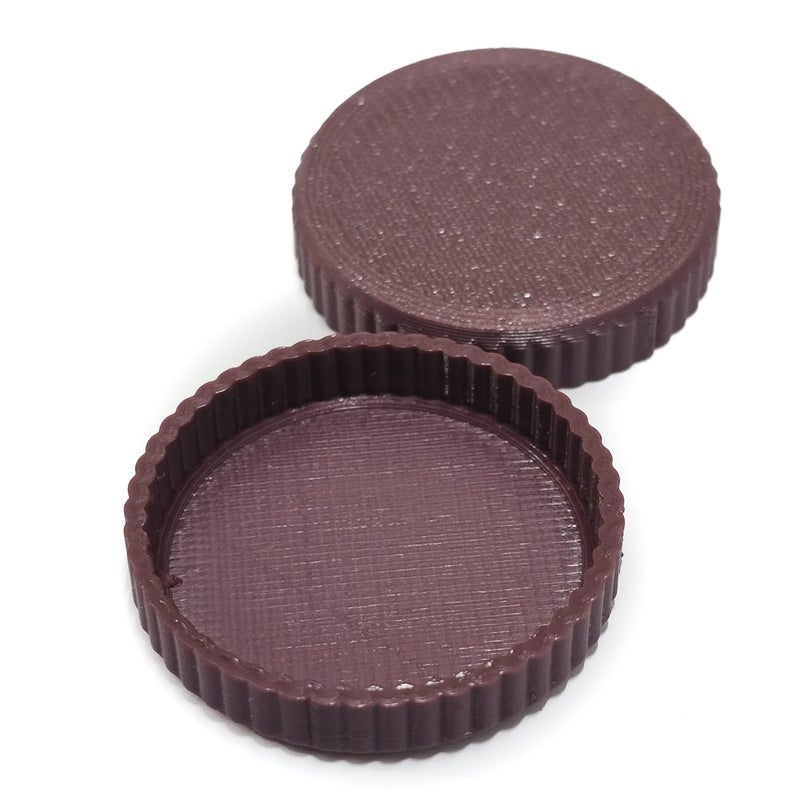 Pinak Hast 2pcs Lens Cap Suitable for DJI Osmo Action 5 pro, Action 4, 3, Flexible Lens Protector, Lens Cover, Protective Accessories Compatible with Action 5 Pro, Prevent Scratches Dust (Burgundy) - Image 3