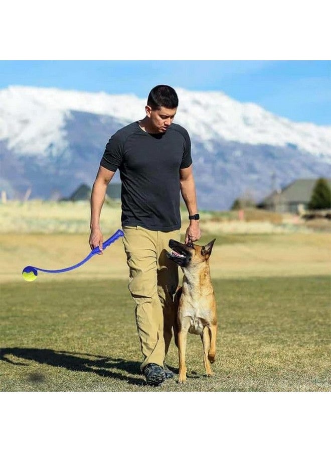 Emily Pets Dog Ball Launcher For Dogs Chase Fetch Game Toys Throw Tennis Ball Portable Hands Free Ball Thrower Pick Up And Throw Play Tennis Ball Chucker Dog Play Fetch Toys - Image 5