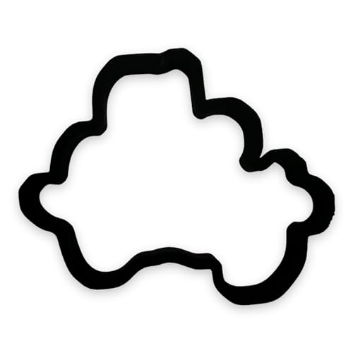 Bundle of Fun Oh Baby Word Outline Cookie Cutter with Easy to Push Design (5 inch) - Image 1
