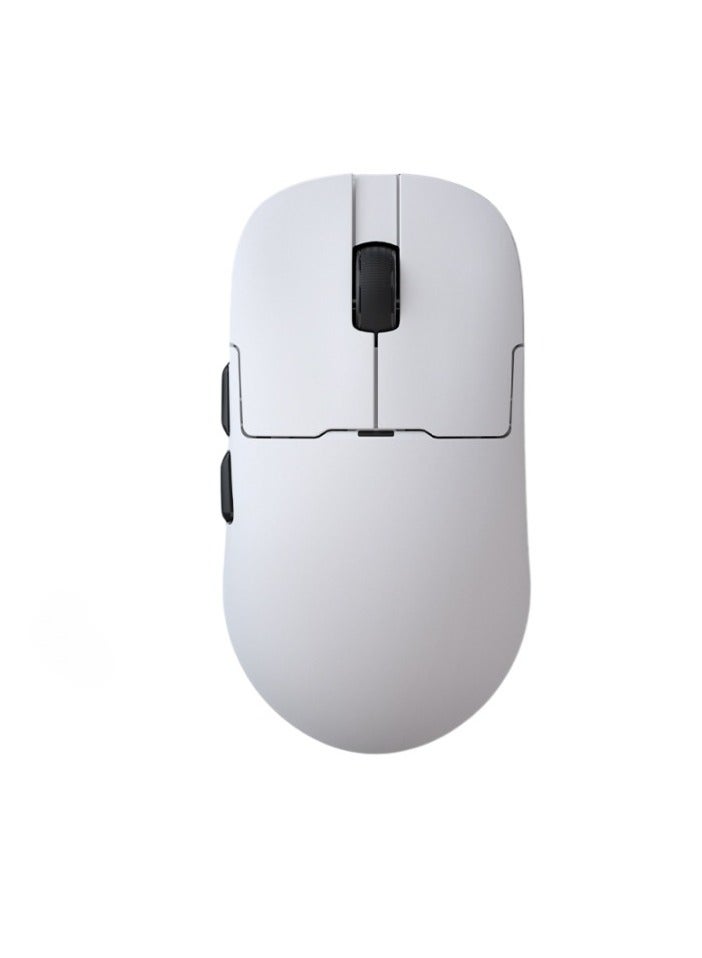 AJ159 Pro Gaming Mouse, Lightweight And Portable Bluetooth Wireless Mouse, Fast Charging Ergonomic Design Computer Mouse For Gaming Home Office Work, (1pc, White, Three Modes AJ159 Pro) - Image 1