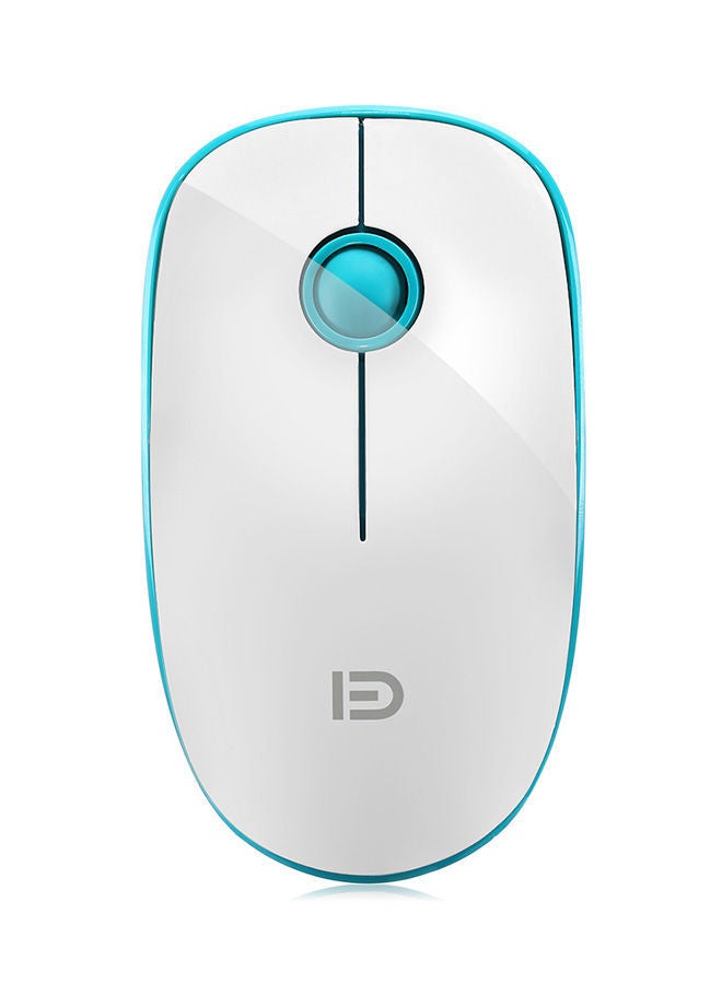 NIBEMINENT 1500 Wireless Keyboard And Mouse Combo Blue/Silver - Image 3