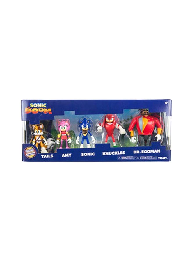 نيبمينينت طقم مجسمات شخصيات تيلز من فيلم "Sonic the Hedgehog" مكون 6 قطع - Image 2