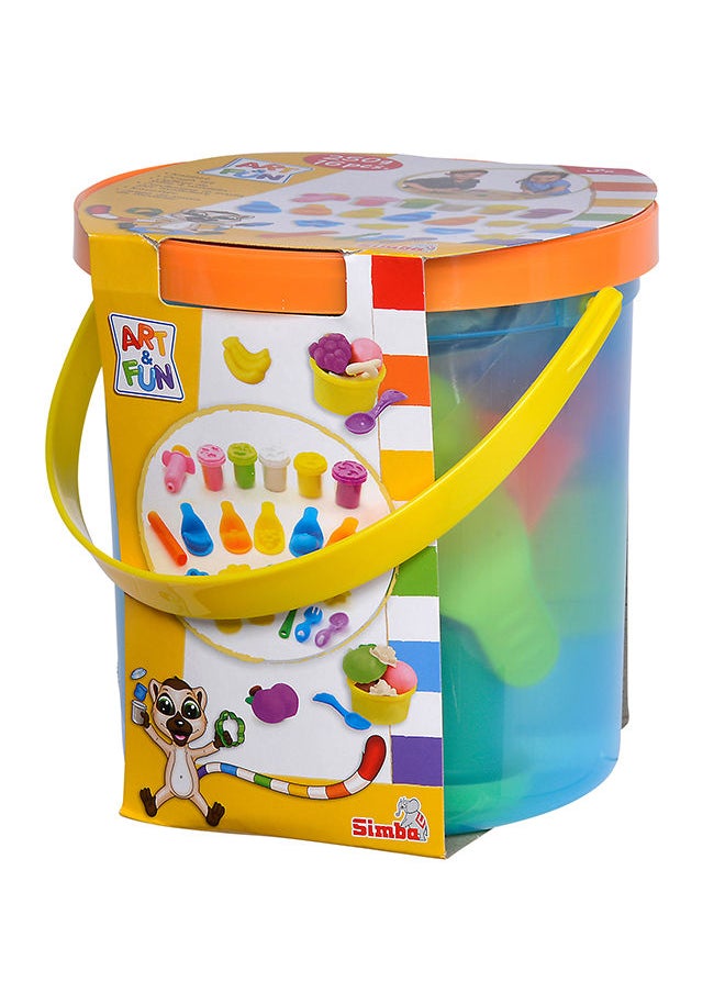Simba A And F Dough Set Fruit Bucket  - Image 2