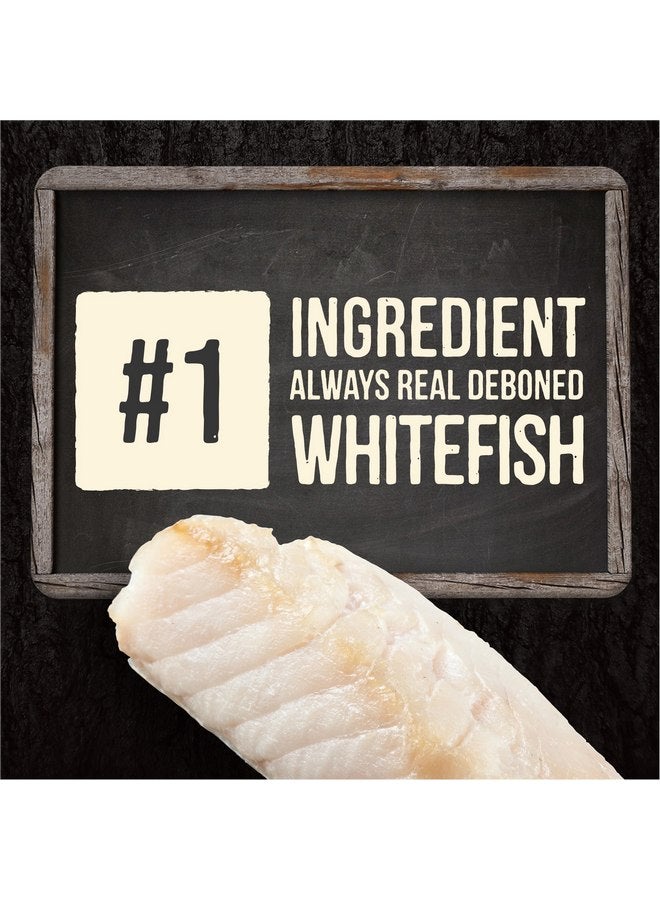 Merrick Backcountry Grain Free Gluten Free Premium High Protein Wet Cat Food, Whitefish Recipe Cuts With Gravy - (Pack of 24) 3 oz. Pouches - Image 2