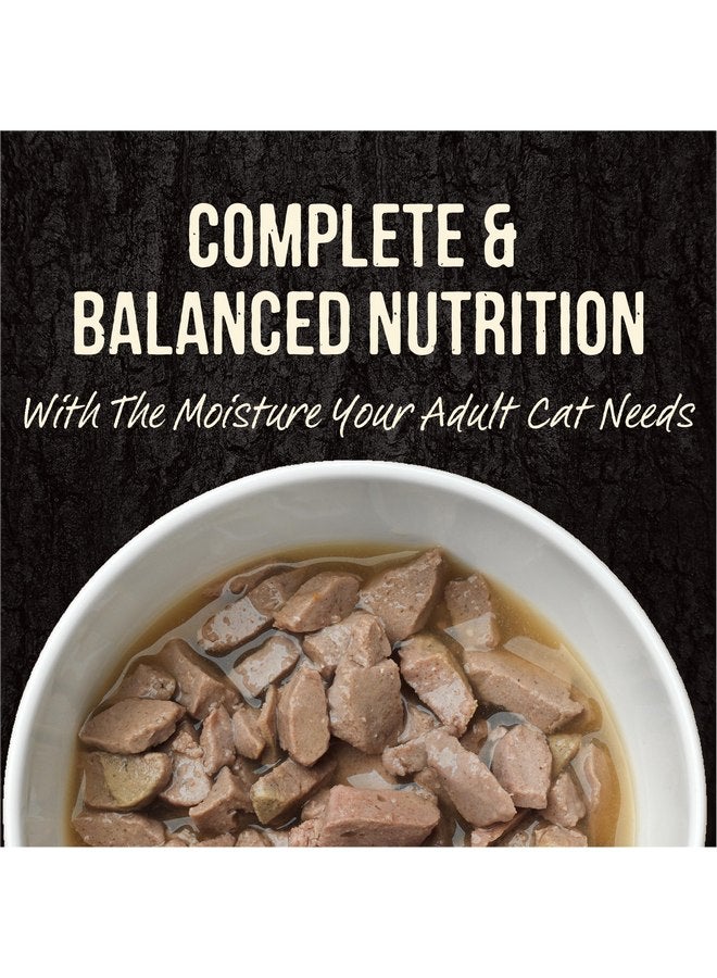 Merrick Backcountry Grain Free Gluten Free Premium High Protein Wet Cat Food, Whitefish Recipe Cuts With Gravy - (Pack of 24) 3 oz. Pouches - Image 1