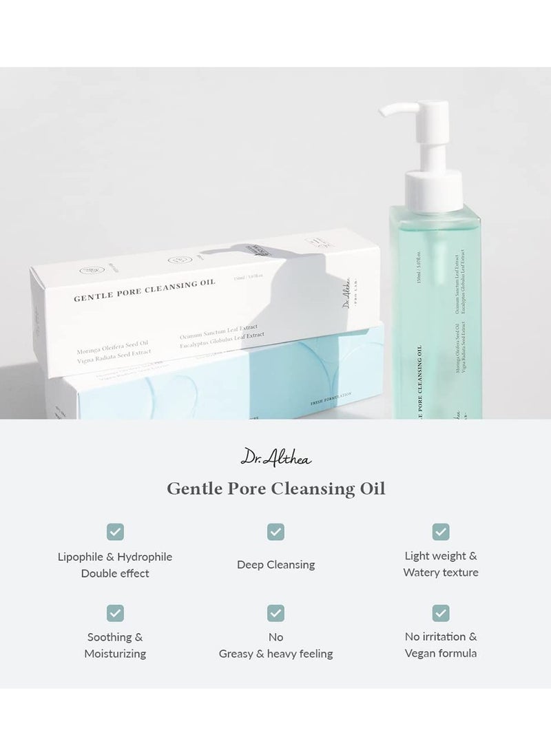 Dr.althea - Dr.Althea Gentle Pore Vegan Cleansing Oil - Vegan & Cruelty Free, Watery & Lightweight Texture, hydrating cleanse without greasy finish - Image 1