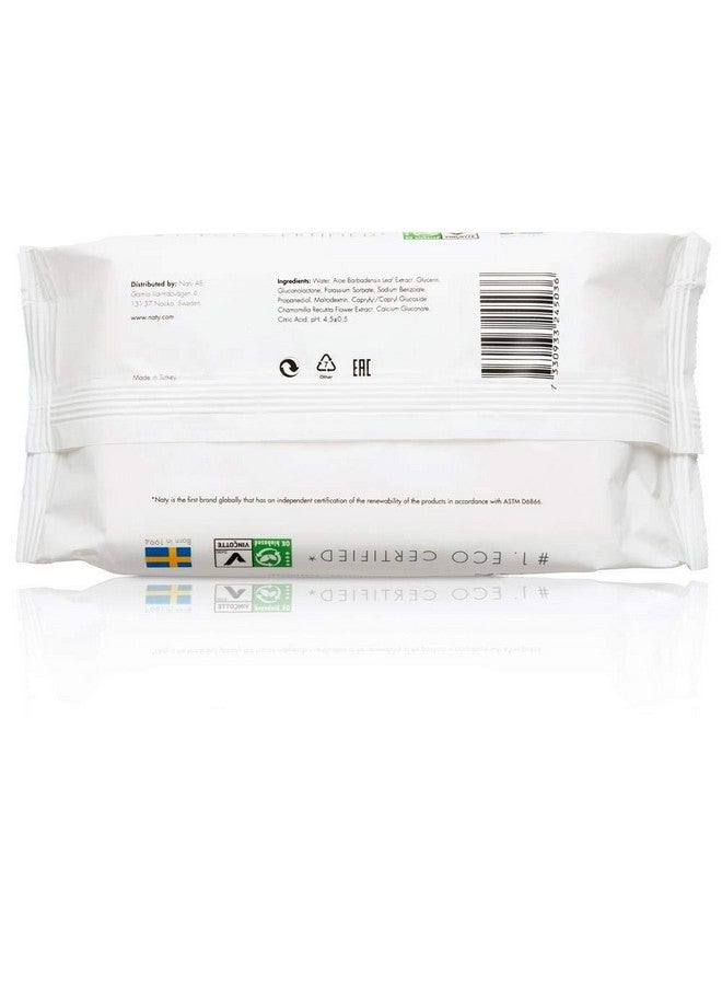 ECO by Naty Naty Eco-Sensitive Baby Wipes with Aloe - Resealable Top - 56 ct - Image 3