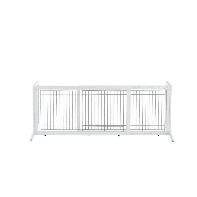Richell Freestanding Pet Gate Large Origami White