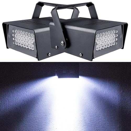 MADOWL 2 Packs 32 LED Strobe Lights for Halloween, Party, and Room - Mini Flashing Light With Multiple Modes - Image 1
