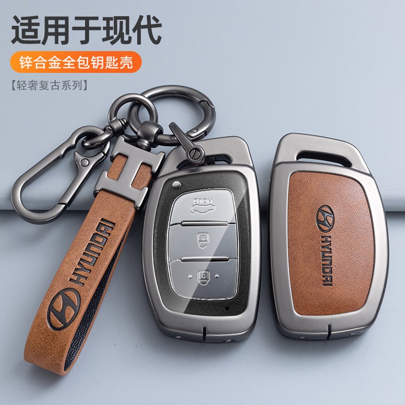 Applicable To Beijing Hyundai Ix35 Car Key Set Name Figure Elantra Yuena Fista Sonata Ix25 Shengda Bag - Image 5