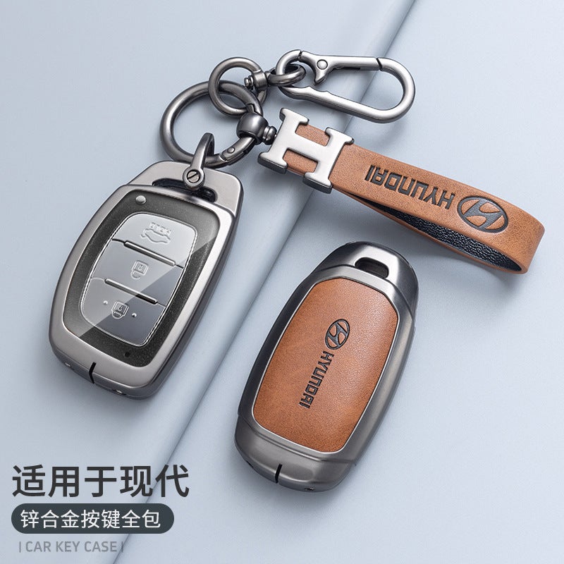 Applicable To Beijing Hyundai Ix35 Car Key Set Name Figure Elantra Yuena Fista Sonata Ix25 Shengda Bag - Image 2