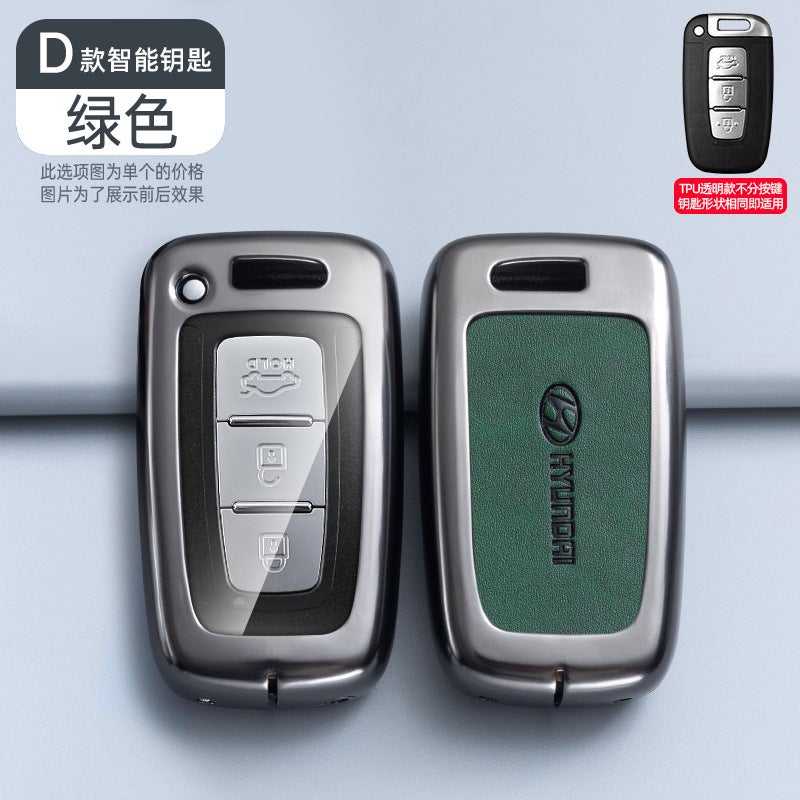 Applicable To Beijing Hyundai Ix35 Car Key Set Name Figure Elantra Yuena Fista Sonata Ix25 Shengda Bag - Image 1