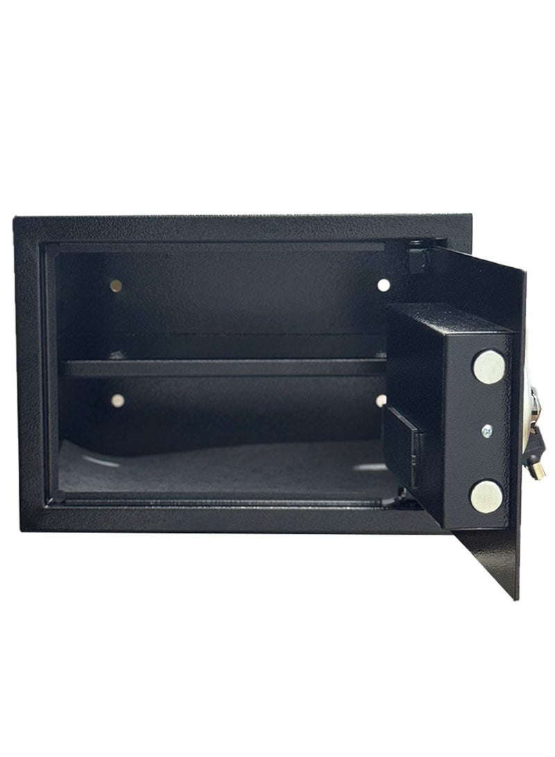 Luxury Fire-Resistant Digital Security Safe With Electronic Number Pad And Lock And Physical  Key 35*25*25 CM - Image 2