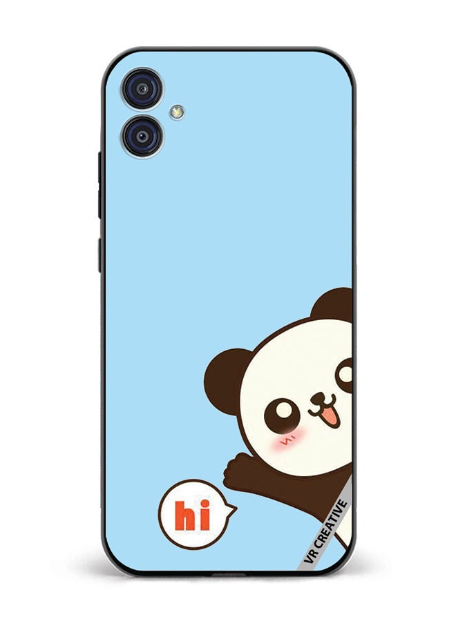VR CREATIVE Protective Case Cover For Samsung Galaxy M04/F04 Panda Design Multicolour - Image 1