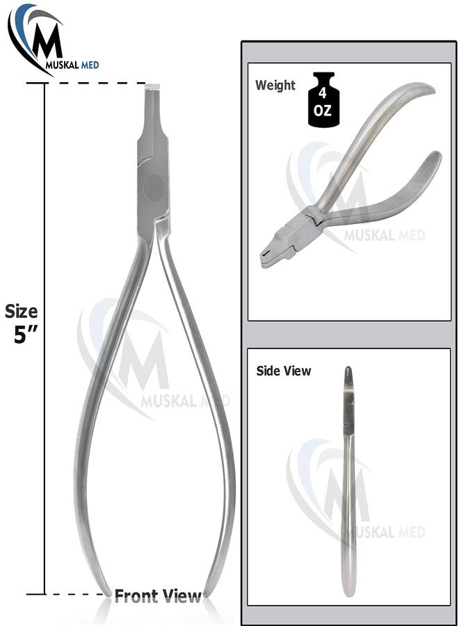 VISION TEK MED Orthodontic Dental Tear Drop Pliers Thermal Forming Retainer Clear Aligner Braces Plier - Image 4