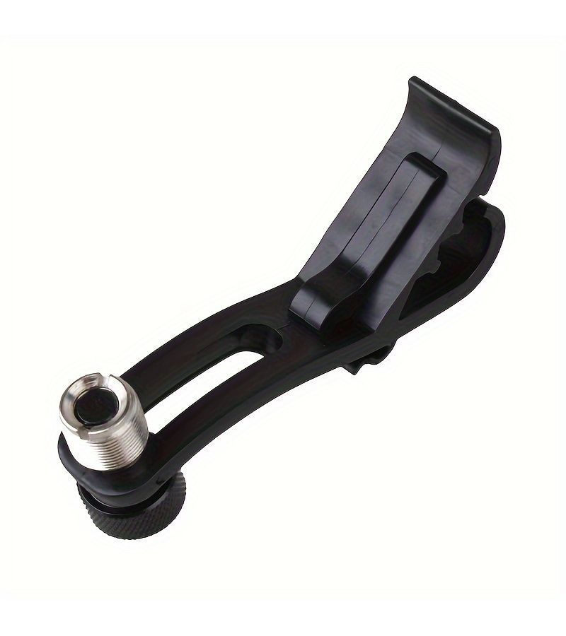 Black Drum Mic Holder Clips Shockproof Clamps for Musical Instruments - Image 3