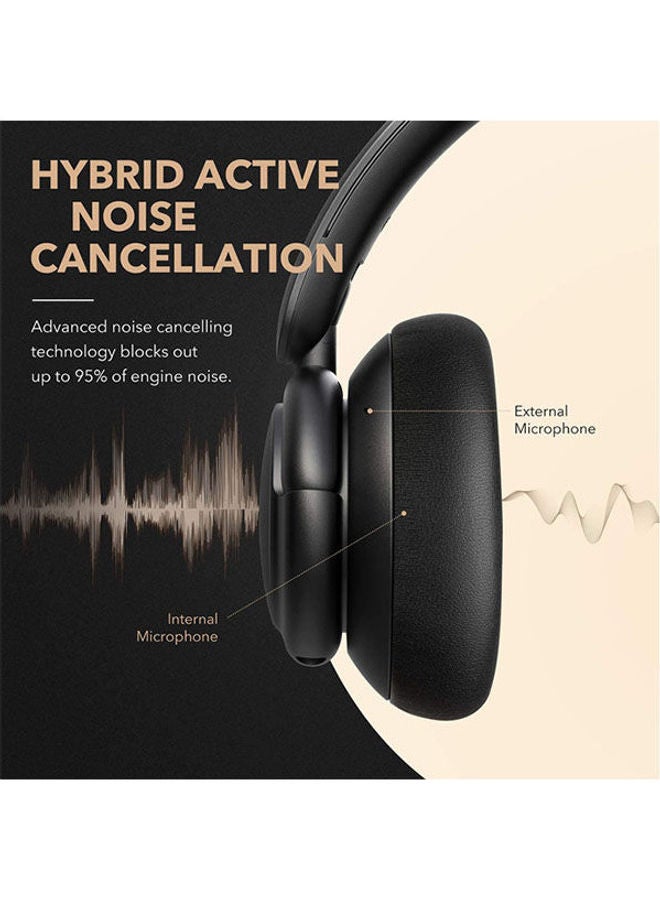 Soundcore Life Q30 Bluetooth Wireless Headphones Black - Image 2
