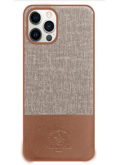 Santa Barbara Apple iPhone XS Virtuoso Series Genuine Barbara Leather Case Brown  - Image 2