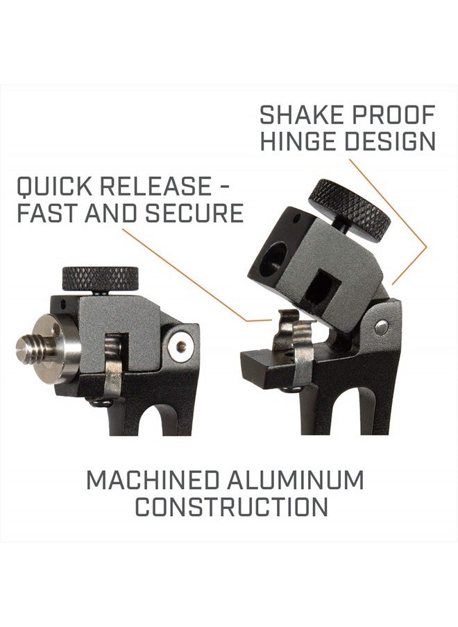 Bushnell - Quick Release Binocular Tripod Adaptor Accessory_BAHQRADPT, One Size - Image 1