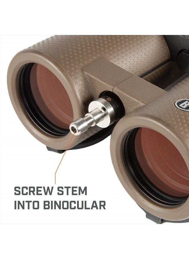 Bushnell - Quick Release Binocular Tripod Adaptor Accessory_BAHQRADPT, One Size - Image 1
